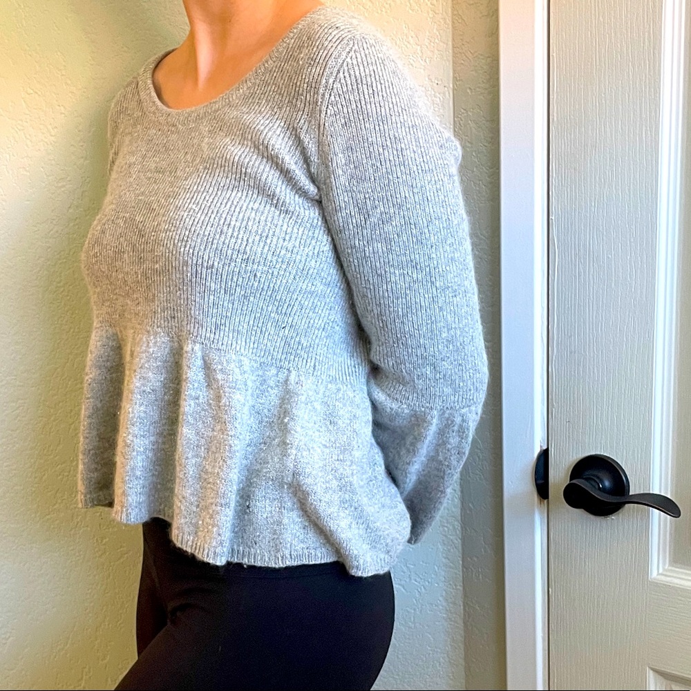 Express Angora Cropped Flare Sweater  *Bundle&Save